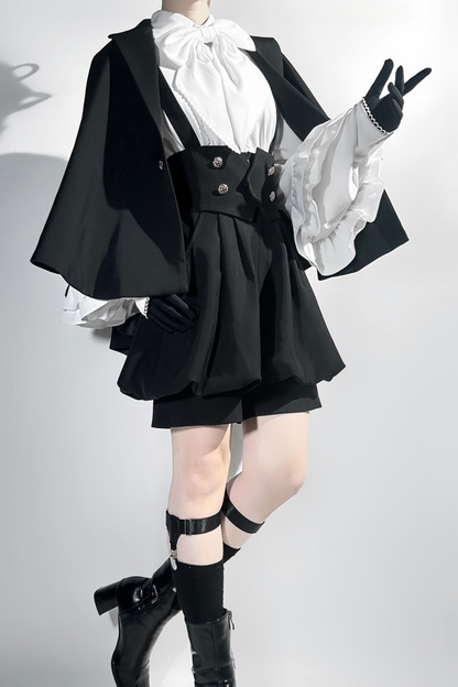 Cute + Retro Shorts Elegant Shirt Ribbon Prince Reservations Tail Dark