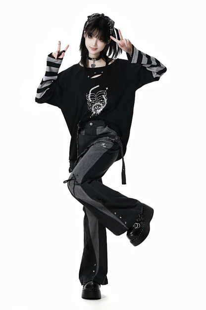 Design pants denim mode
