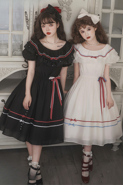 Lolita Kleid Ausgestellt Volumen Wenig