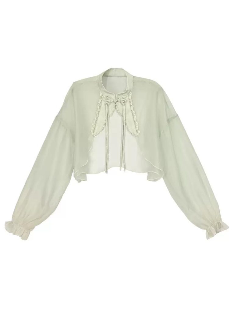 Robe caraco en mousseline de soie chinoise, veste transparente à fleurs