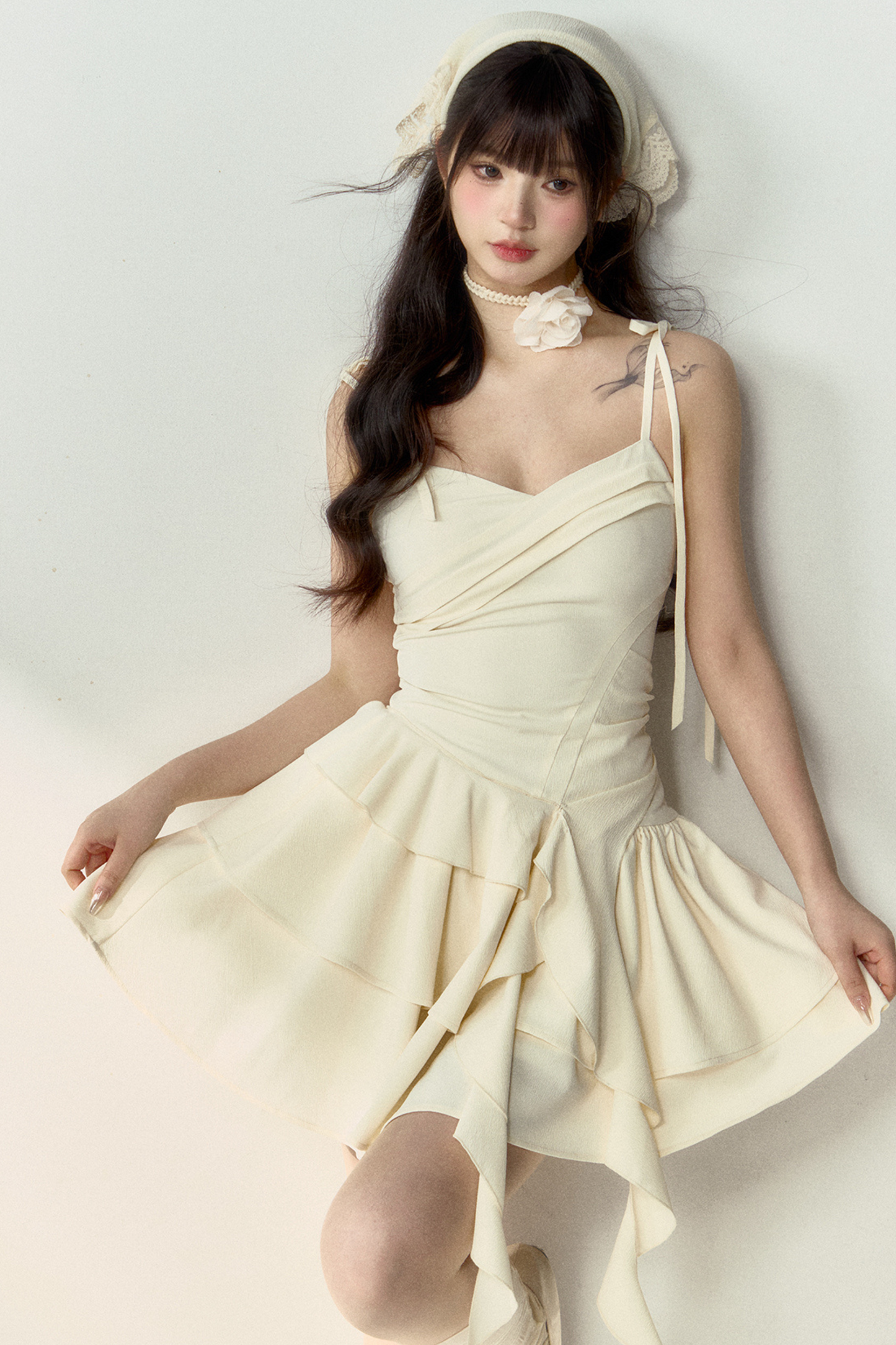 Stil Kleid Straps Ballet Soul Cami Cross-Breasted