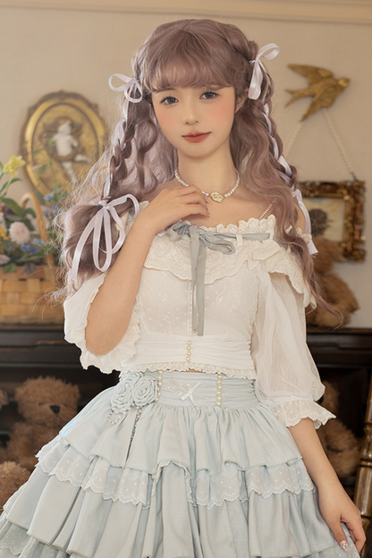 Skirt Top Sweet Cute Daily Doll + Lolita