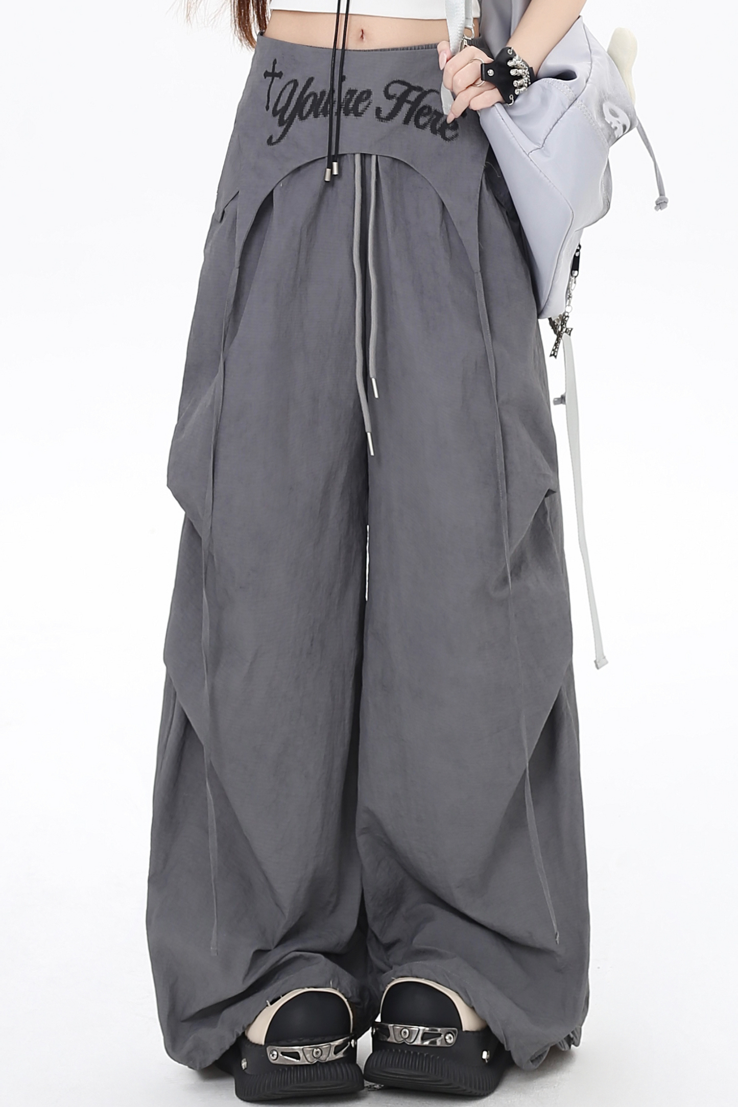 Casual Pants Girls High Spice Waist