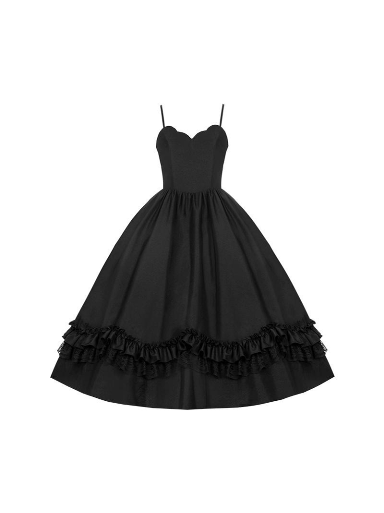 Robe veste suspendue à manches symphoniques style gothique nuit courte longue