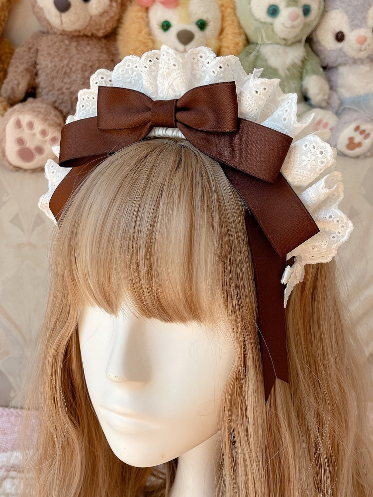 Lace Options and KC – White 9 Trim Color Bowknot