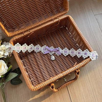 Blue Pink Choker / Purple