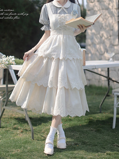 Detail Tie Bead White