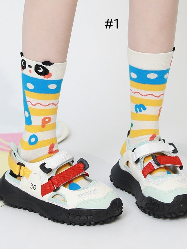 5 Optionen Lolita Cartoon Wadensocken