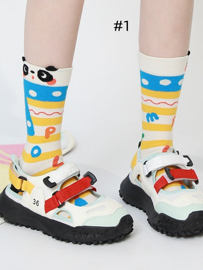 5 Optionen Lolita Cartoon Wadensocken