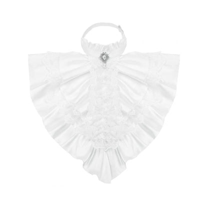 White / Black Jabot