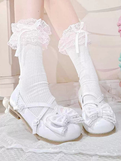 at White Ear Bunny Crisscross Bow Top Design Decorated Beaded