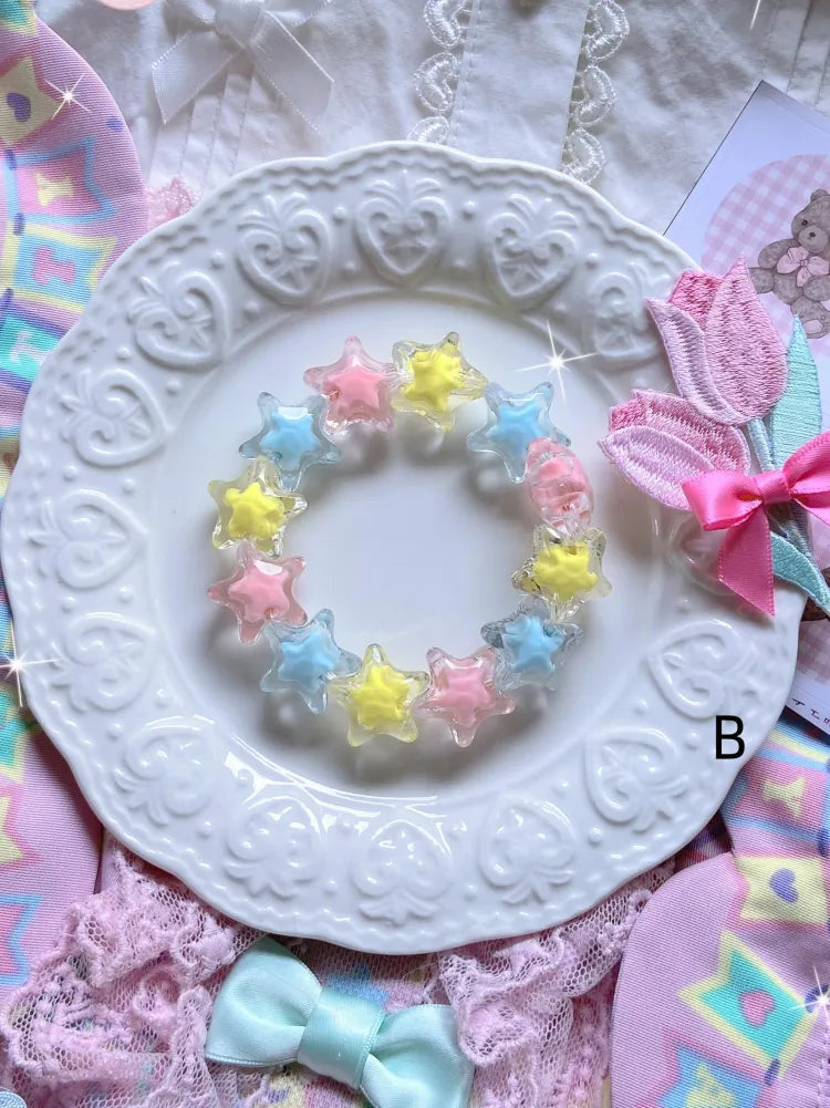 Sweet Bracelet Stars Clearance-Handmade