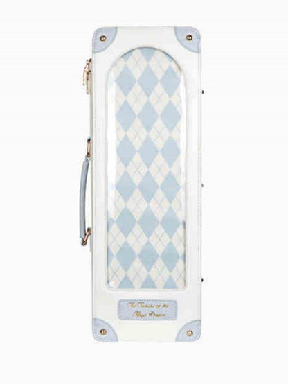 Straps Two BJD Bag Doll 1/4 White with Blue Scale