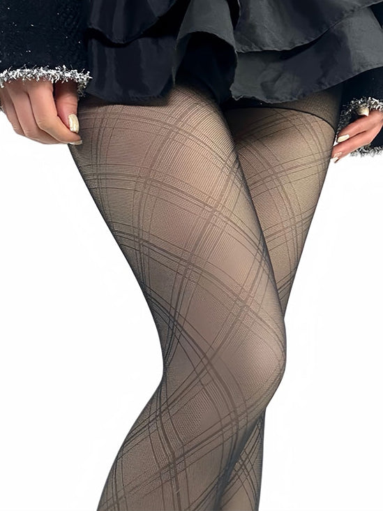 Schnittmuster Y2K Strumpfhose Black Diamond