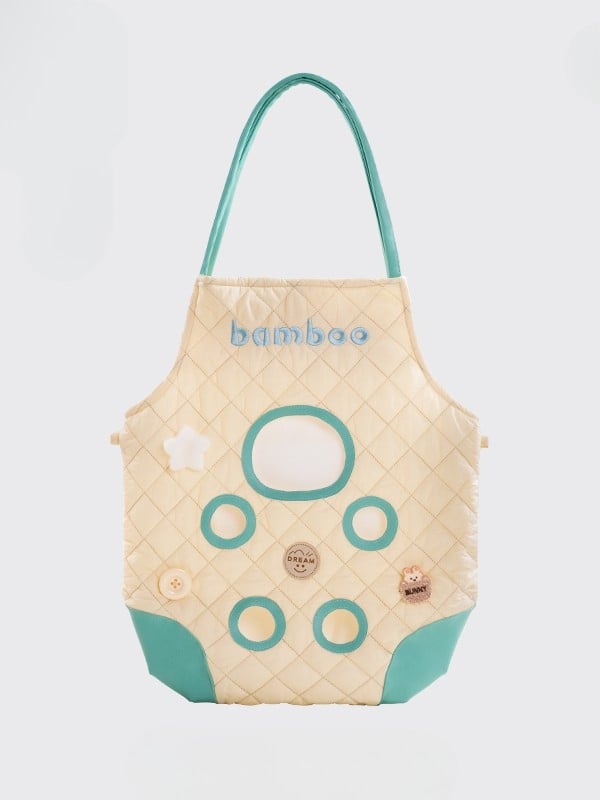 Design Crossbody Bag Cut-out YellowGreen