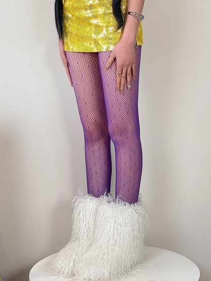 Polka-dot Options Color 7 Y2K Pattern Tights