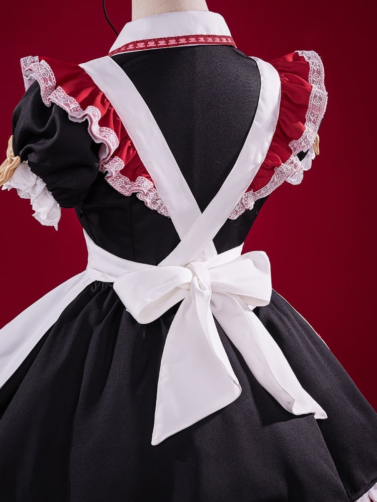 NEEDY GIRL OVERDOSE Sweets Paradise Maid Dress Lolita-Style Cosplay Costume