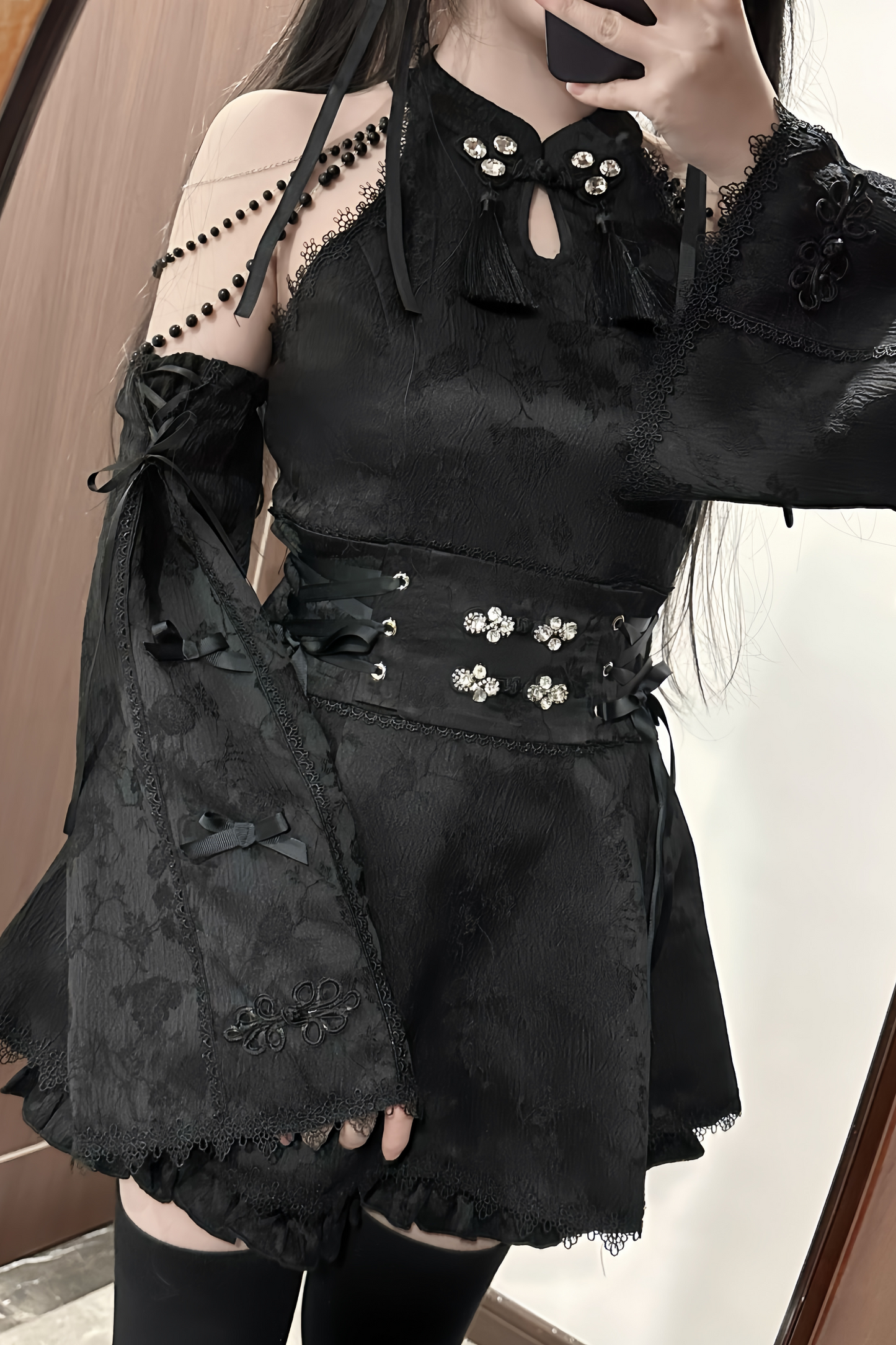 ruffle stand + top item china Mine Reserved pants accessories
