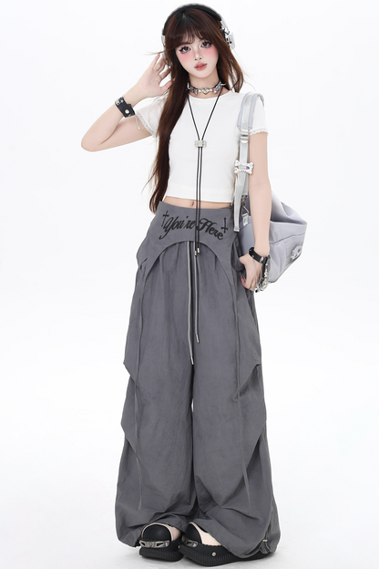 Girls Casual Waist High Spice Pants