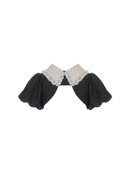 Robe veste suspendue à manches symphoniques style gothique nuit courte longue