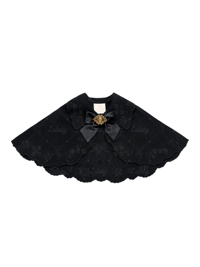 Lolita Cape Dry Doll Antique Embroy Cape