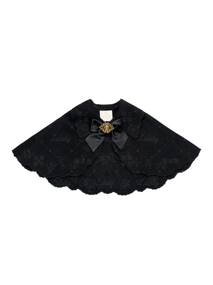 Lolita Cape Dry Doll Antique Embroy Cape