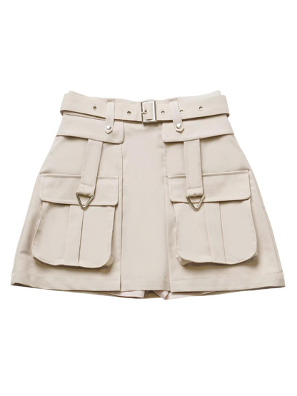 キャミソール＋キーネックスカート カラーアメリカンガールカーゴスリー