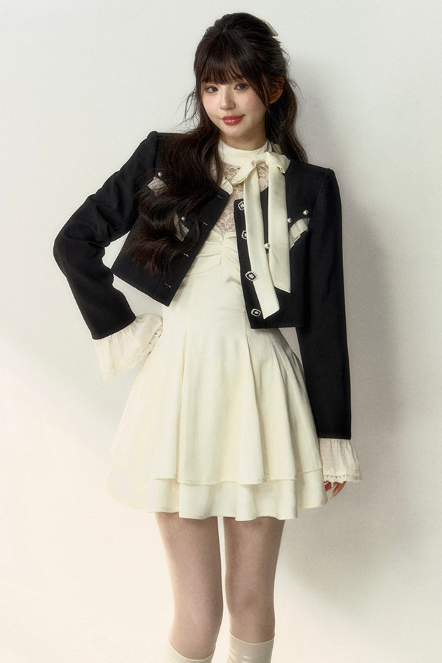 Kurze Jacke im French Chic