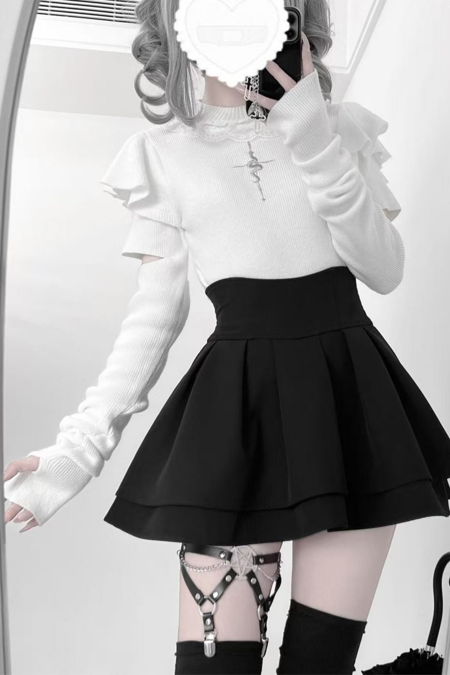 warmer mine Arm top style tight