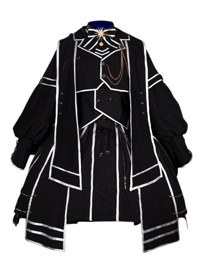 Lolita Armee Urteil Uniform Ritter Militär Set Niedrig