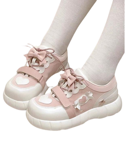 color-matching shoes sports Lolita
