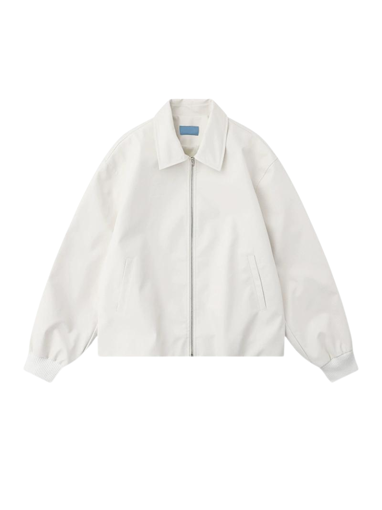 Jacke Street American Loose Leder