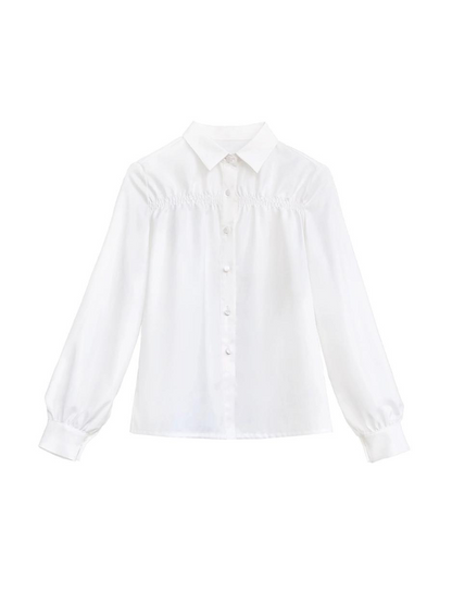 Ensemble chemise Berry à manches longues et manches bouffantes, jupe à nouer et tutu à bretelles