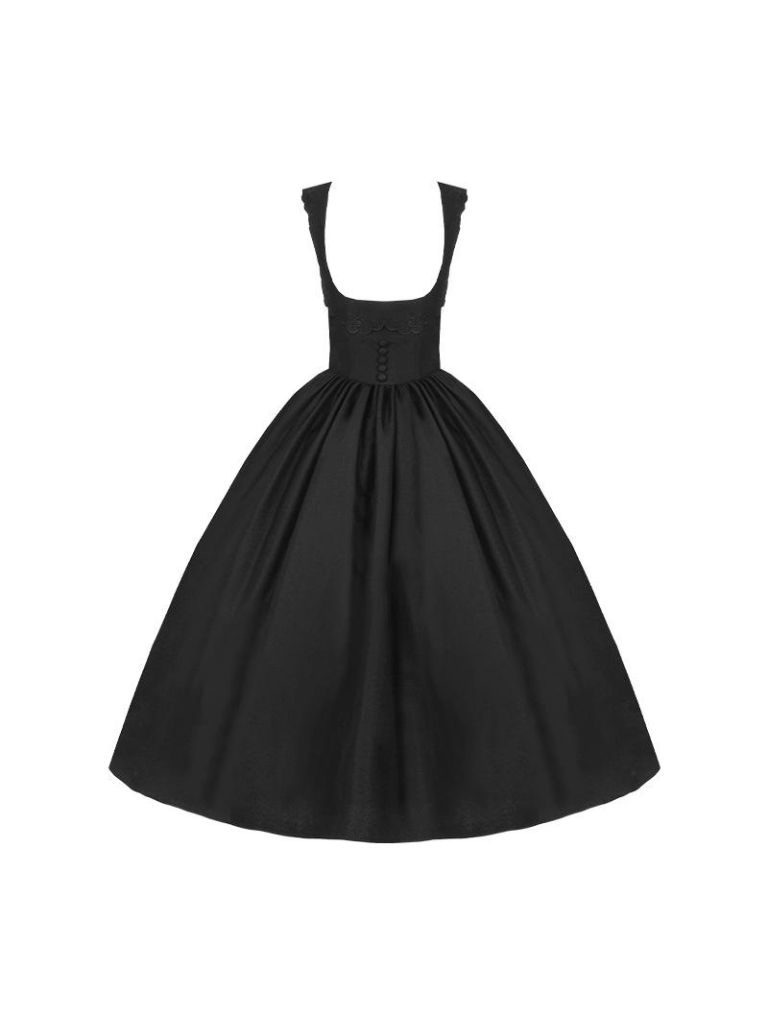 Chemisier en dentelle blanche + veste noire, robe classique noire, style gothique et nuit à volants, voyageuse