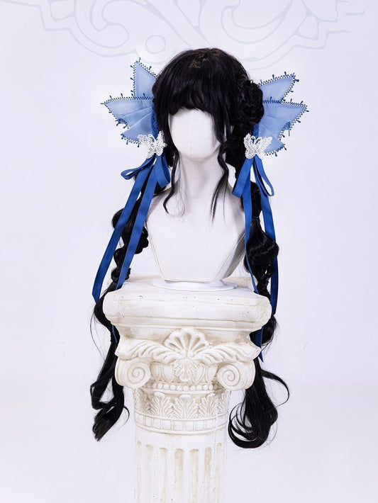 Blue Hairclip Butterfly