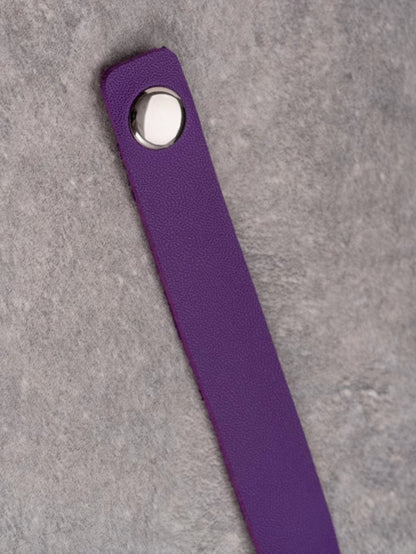 Kette Lila Und Gothic Choker Anhänger Herz Kreuz