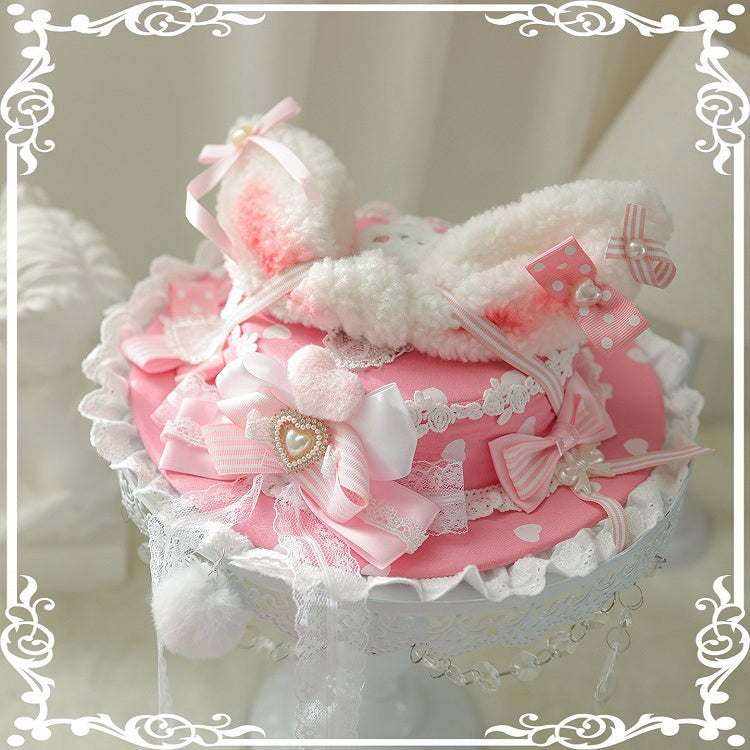 Color Decorated Options Beaded Bowknot Polka-dot Pattern 5