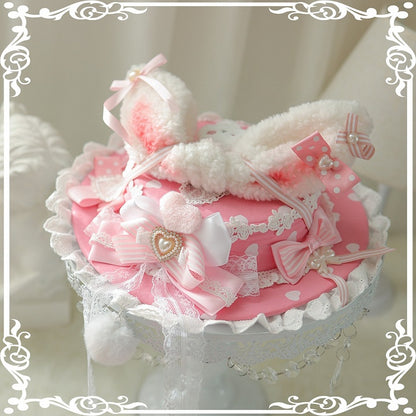 Color Decorated Options Beaded Bowknot Polka-dot Pattern 5