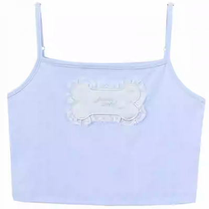 Sweet Blue/White Cami Top