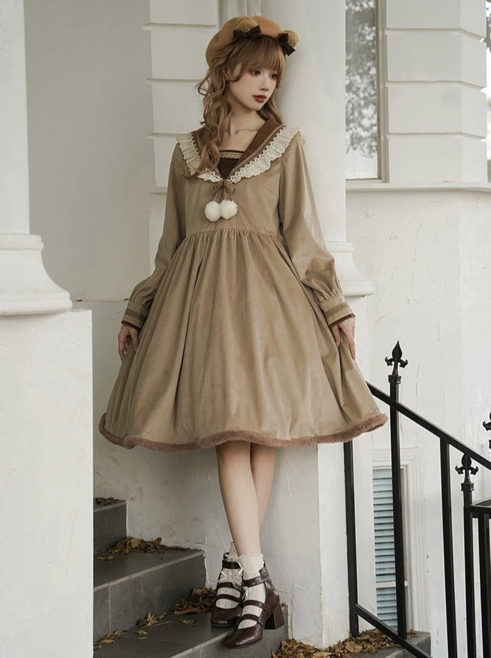 Coco Coat Dress Volume Girly Ruffle + Skirt Diary