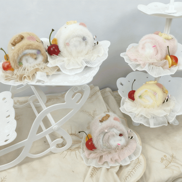 Süße Kuchenoptionen 5 Schweizer Hut Mini Roll Lolita
