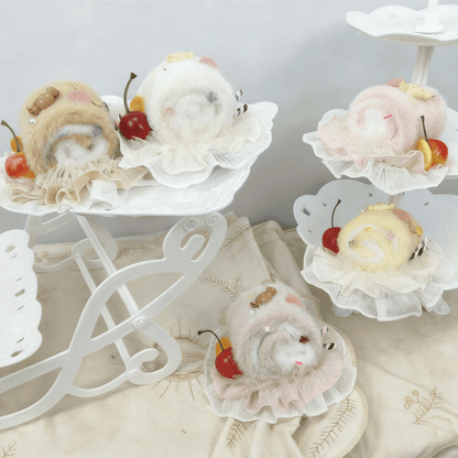 Süße Kuchenoptionen 5 Schweizer Hut Mini Roll Lolita