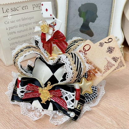 Alice in Wonderland Hat 6 Vibes Poker Options Crown Mini Decorated