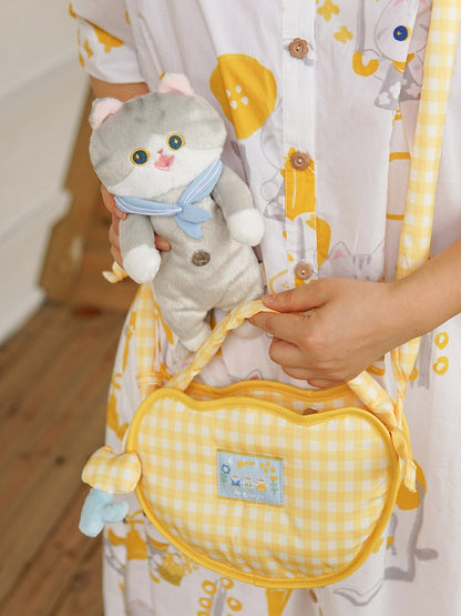 Cute Cat-shaped Plushie/Charm