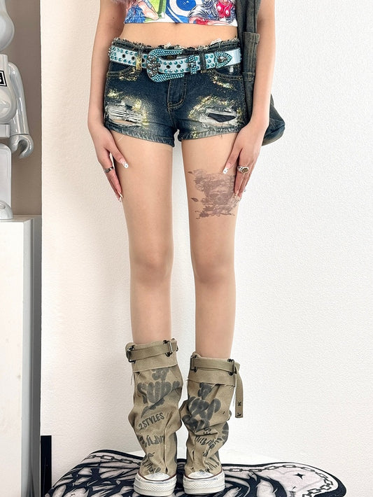 Print Bittersweet Tights Nude Skeleton