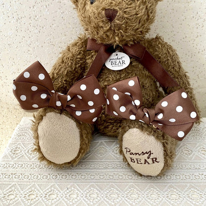 Polka-dot Pattern Bowknot Hairclip