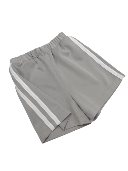 Elastic Shorts Kei Gray Waist Jirai