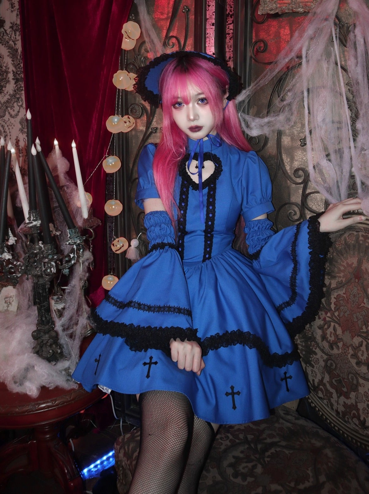 Subculture Lolita Dress Y2K Cross