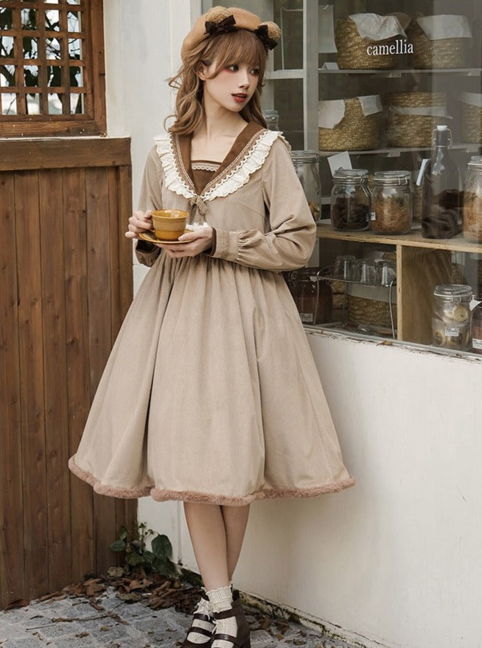 Coco Coat Dress Volume Girly Ruffle + Skirt Diary