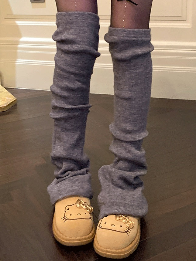 Y2K Knitted Overknee Leg Warmers